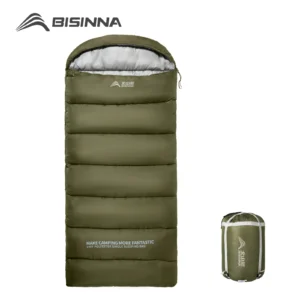 BISINNA Camping Sleeping Bag Lightweight Warm Envelope Backpacking Adult Graphene Fiber Sleeping Bag for Outdoor Travel Hiking