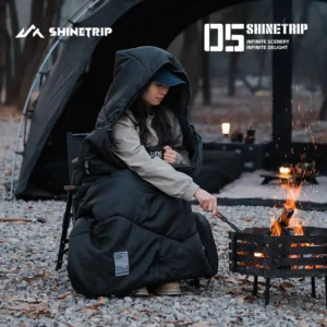ShineTrip Camping Sleeping Bag Soft Comfortable Insulation Breathable Portable Thickened Splicing Seal Outdoor Sleeping Bag