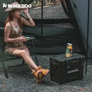 BLACKDOG 26L Large Space Camping PP Insulation Box 108h Keep Fresh Outdoor Travel Food Ice Bucket Cooler Box Fridge Ultralight
