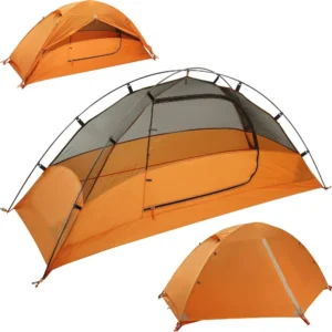 Tent 1/2 Person Ultralight Backpacking Tent, Waterproof Easy Setup Camping Tent, Hiking Tent for Outdoor, and Mountaineering