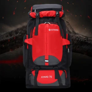 Camping High Capacity Hiking Backpack Women Outdoor Travel Backpack Men Tactics Sports 70L Mountaineering Fishing Waterproof Bag