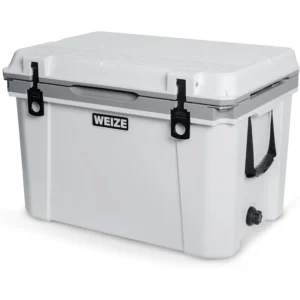 Ultra-Light Hard Cooler Insulated Portable Ice Chest Keeps Ice 8 Days with Bottle Opener Perfect Camping Beach